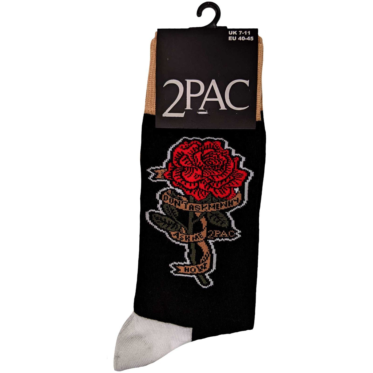 2PAC - Merch Socken: ROSE