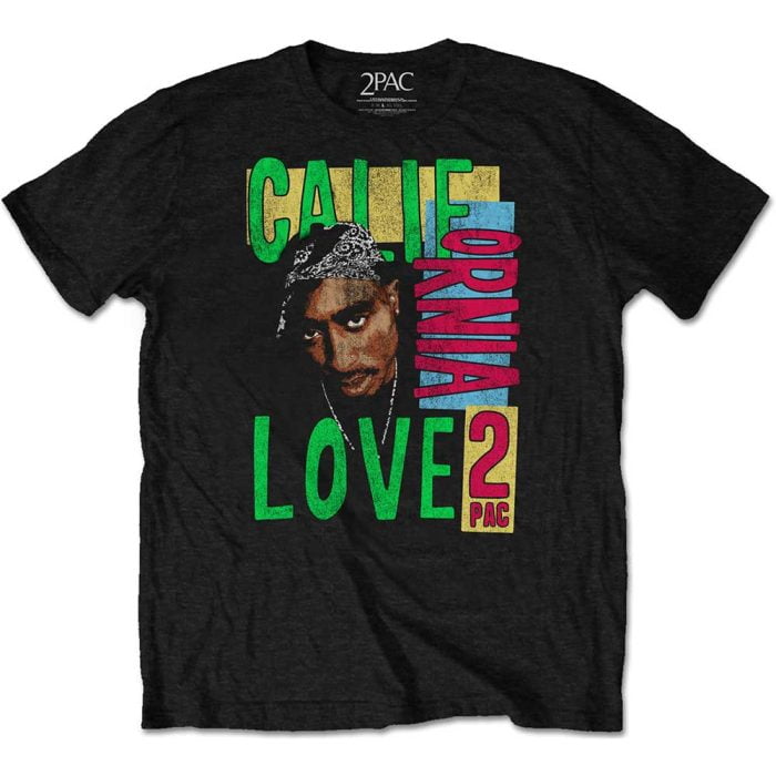 2PAC - Merch T-Shirt: CALIFORNIA LOVE