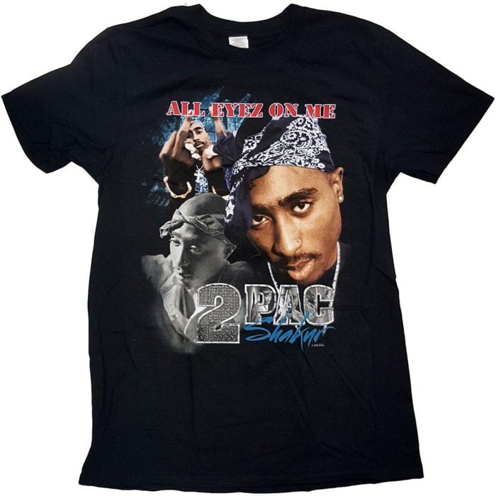 2PAC - Band T-Shirt: ALL EYEZ