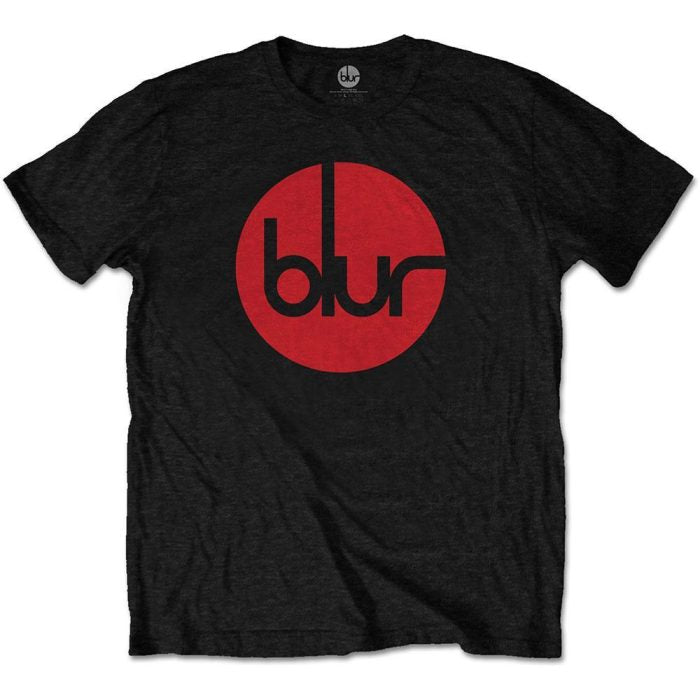 BLUR - Band T-Shirt: CIRCLE LOGO - Band Merchandise - Band Merch - Bandshirt - BLURTS01MB