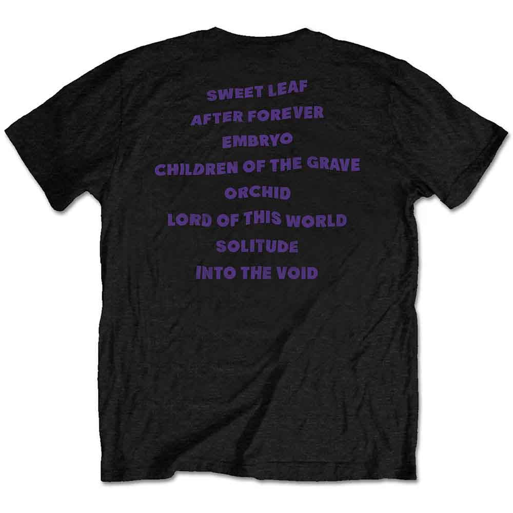 BLACK SABBATH - Band T-Shirt: Masters of Reality Backprint