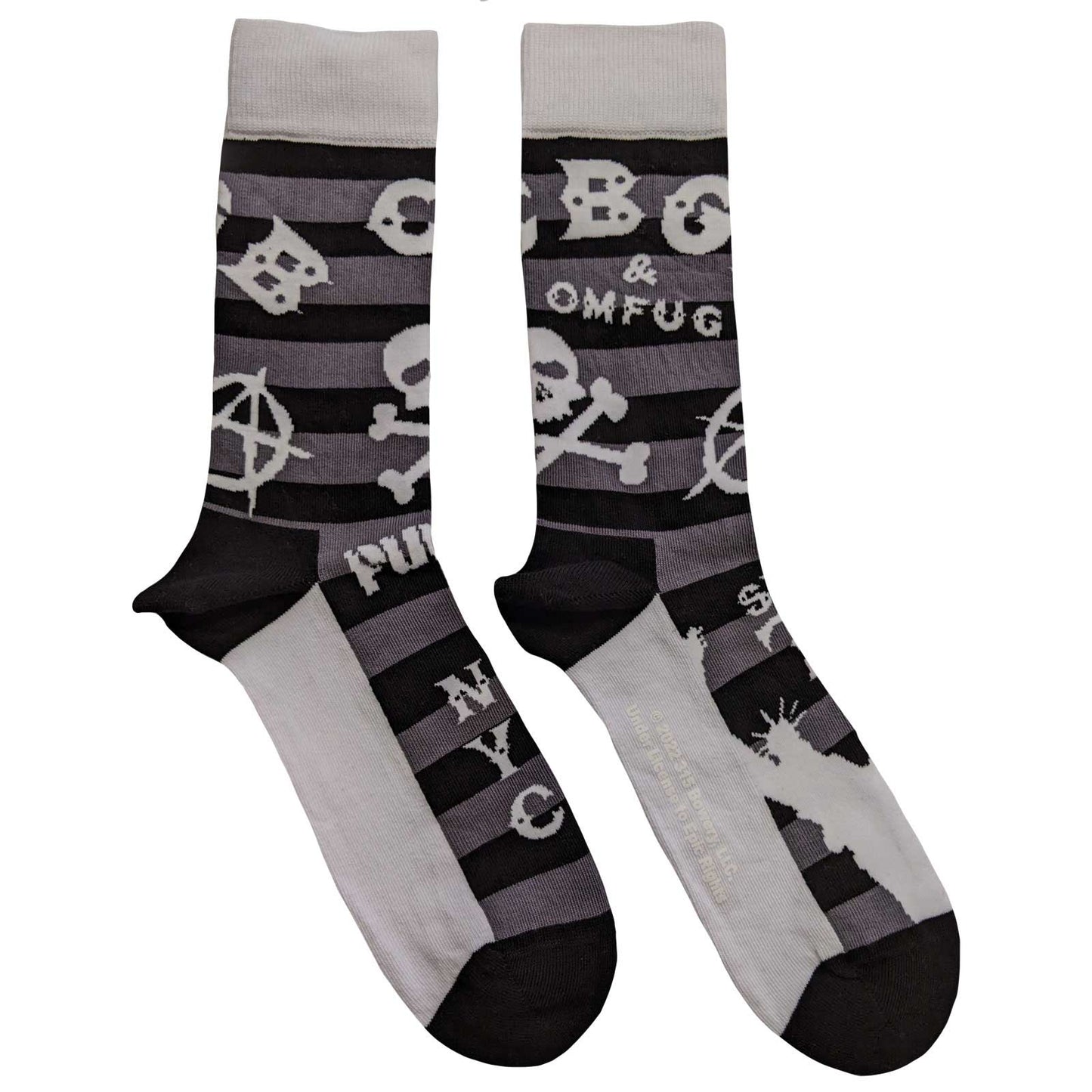 CBGB'S - Merch Socken: Striped
