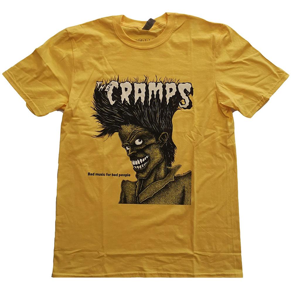 THE CRAMPS - Band T-Shirt: BAD MUSIC