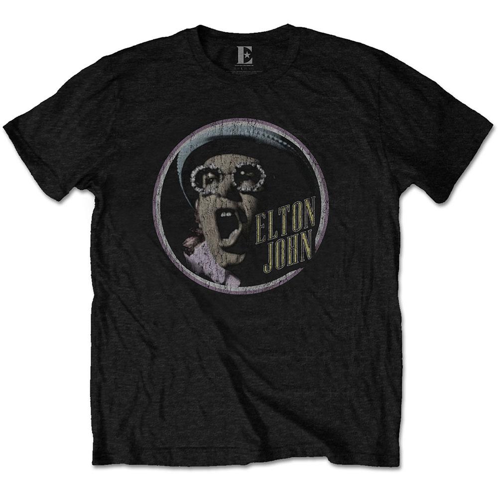 ELTON JOHN - Merch T-Shirt: CIRCLE