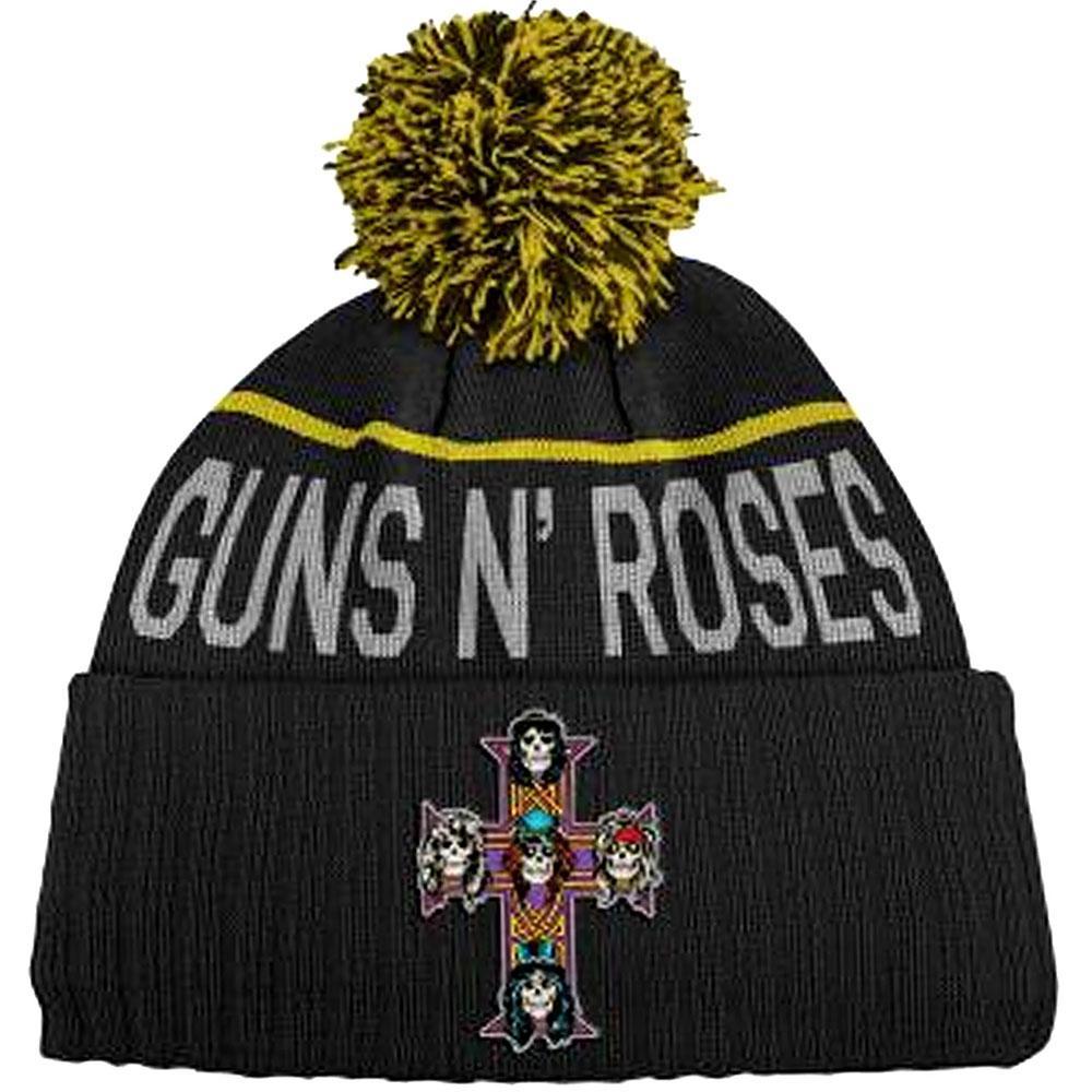 GUNS N' ROSES - Band Bobble Beanie: CROSS
