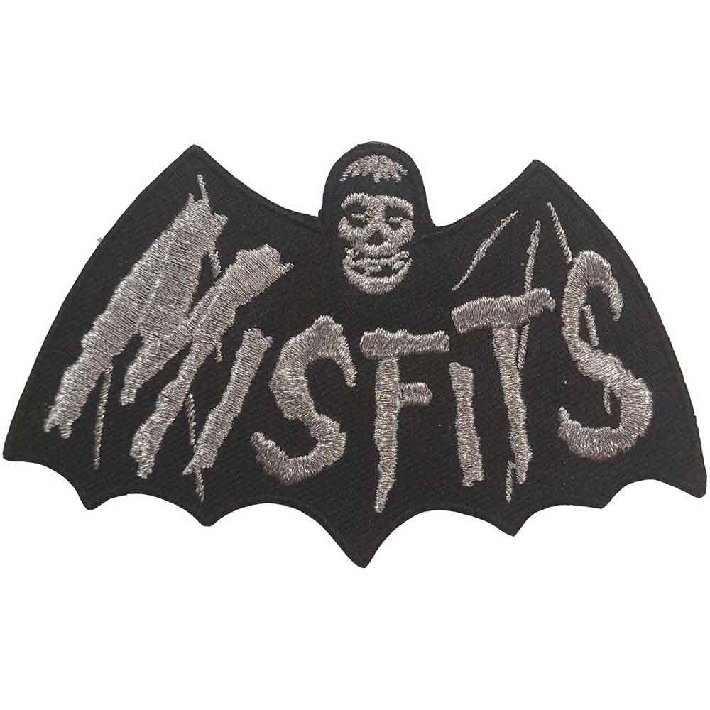 MISFITS - Band Merch Patch: Bat Logo