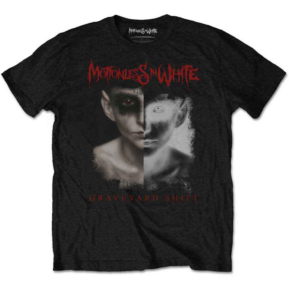 MOTIONLESS IN WHITE - Band T-Shirt: Split Screen Band Merchandise T-Shirt