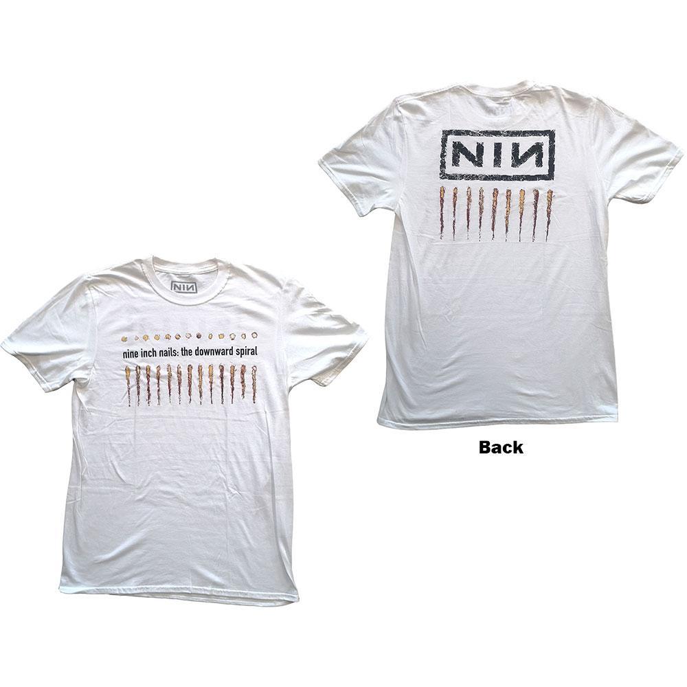 NINE INCH NAILS - Band T-Shirt: DOWNWARD SPIRAL