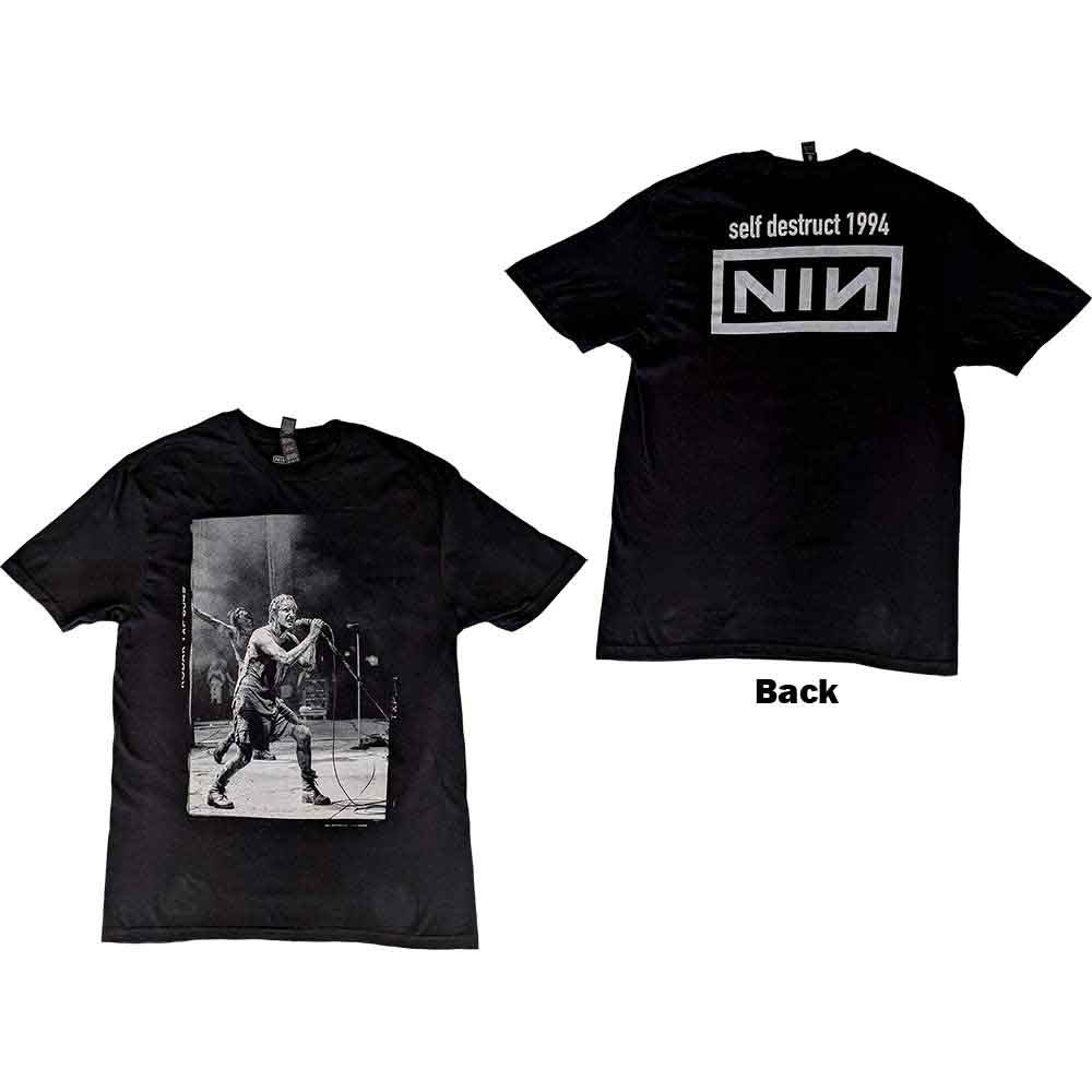 NINE INCH NAILS - Band T-Shirt: Self Destruct '94