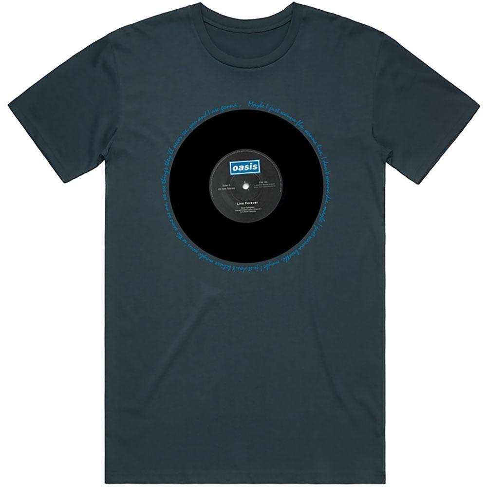 OASIS - Band T-Shirt: LIVE FOREVER