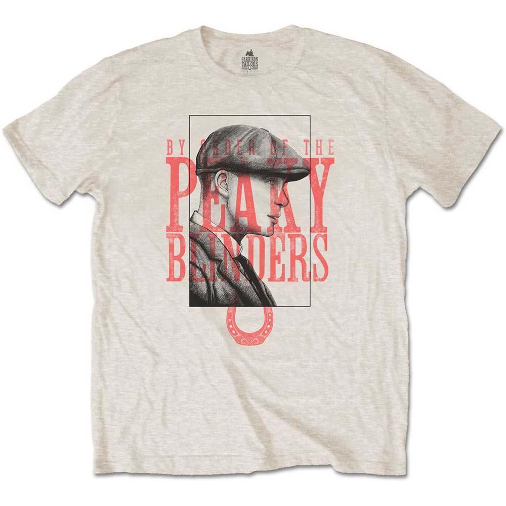 PEAKY BLINDERS - Merch T-Shirt: RED LOGO TOMMY