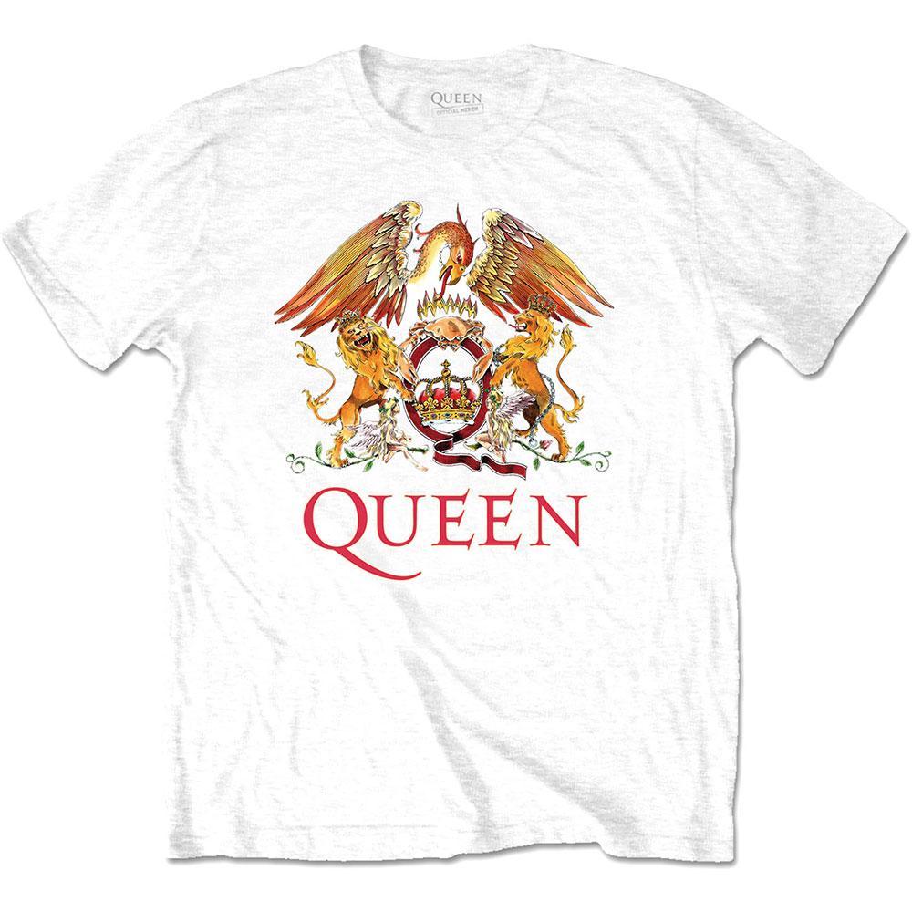 QUEEN - Band T-Shirt: CLASSIC CREST
