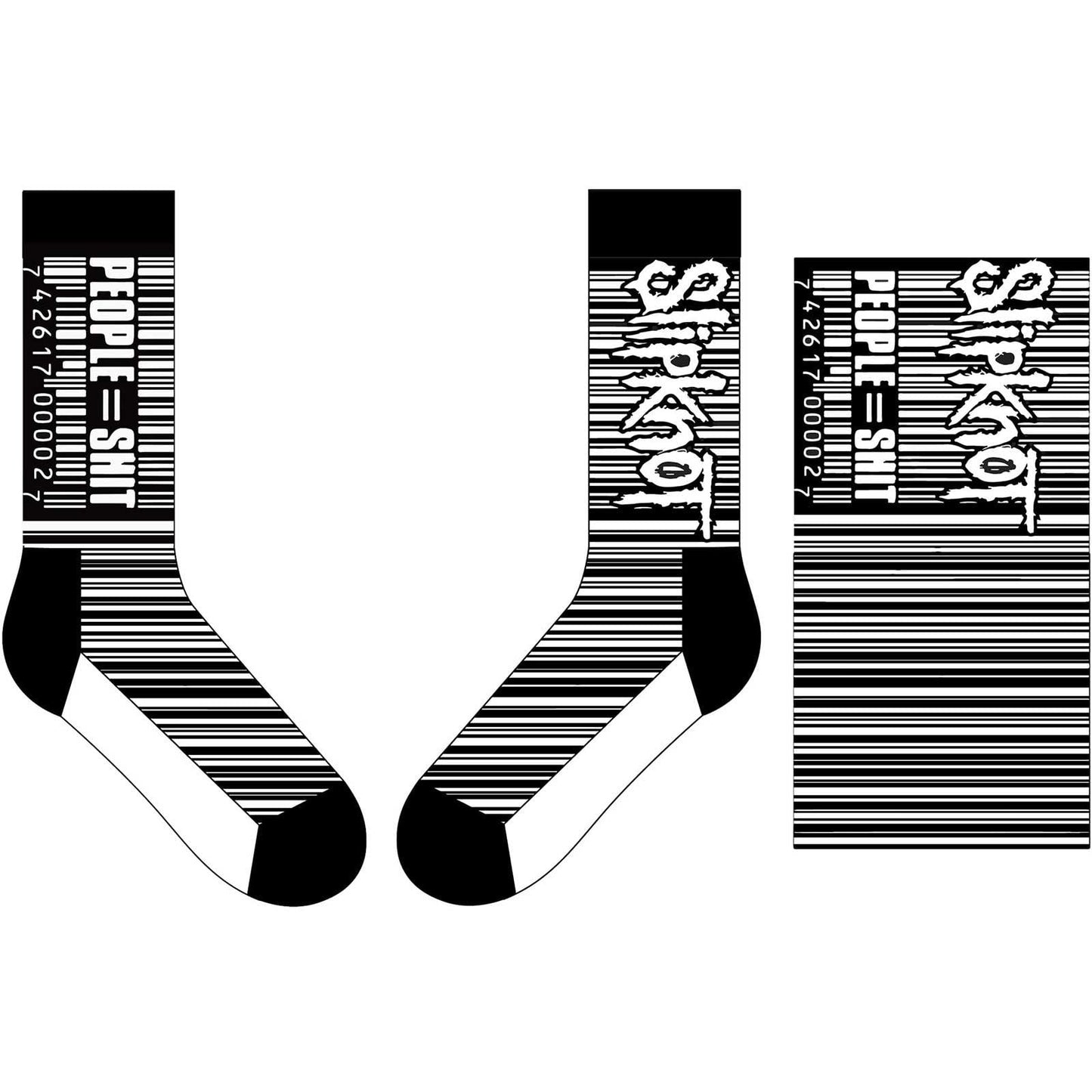 SLIPKNOT - Merch Socken: BARCODE