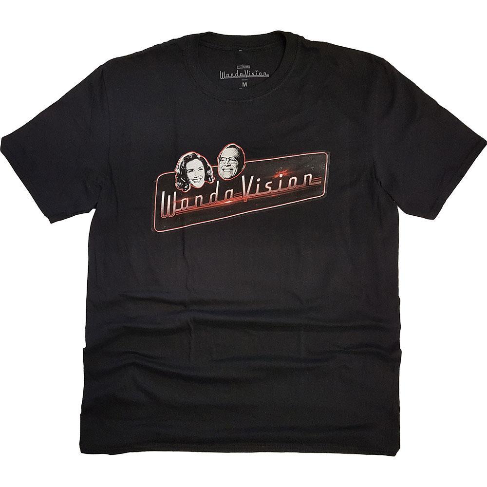 MARVEL COMICS - Merch T-Shirt: WANDAVISION LOGO