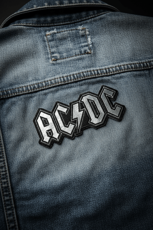 AC/DC - Band Merch Patch: Foil Logo - COOCOO.at - Dein Merch Shop aus Österreich