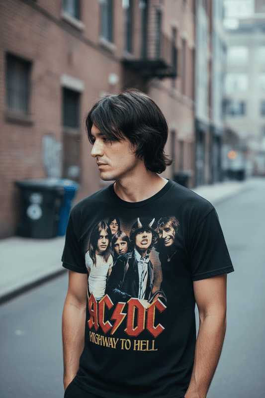 AC/DC - Band T-Shirt: Highway to Hell - COOCOO.at - Dein Merch Shop aus Österreich