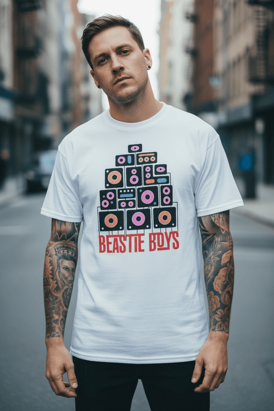 BEASTIE BOYS – Band T-Shirt: Tape - COOCOO.at - Dein Merch Shop aus Österreich