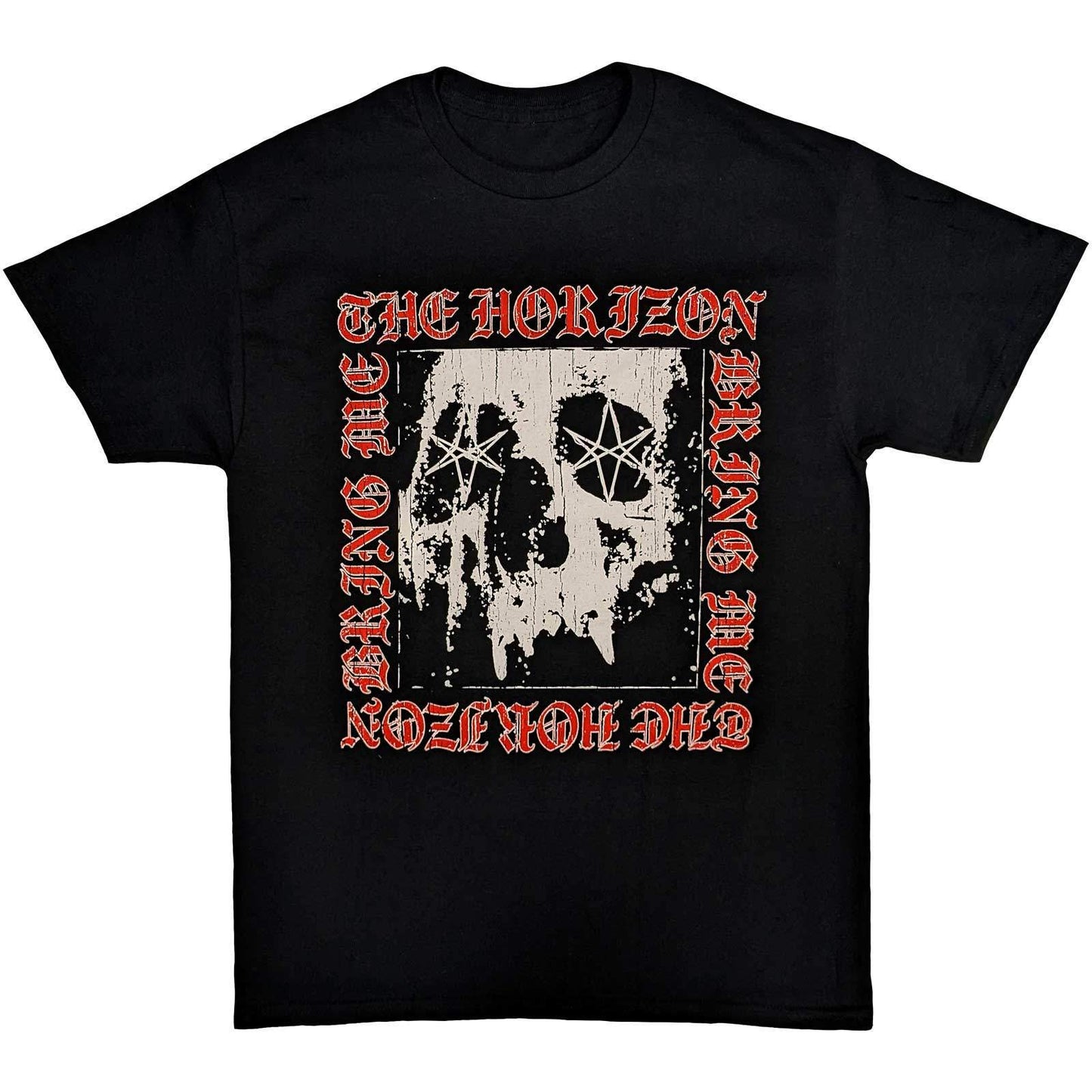 BRING ME THE HORIZON - Unisex T-Shirt: Skull - BMTHTS106MB - Official Merchandise - Bandshirts