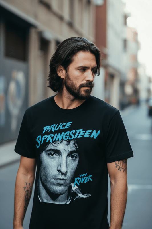 BRUCE SPRINGSTEEN - Merch T-Shirt: River - COOCOO.at - Dein Merch Shop aus Österreich