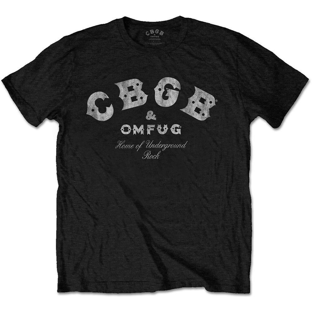 CBGB'S - Merch T-Shirt: Classic Logo Band Merchandise T-Shirt