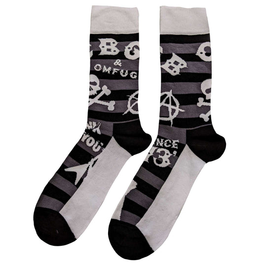 CBGB'S - Merch Socken: Striped - COOCOO.at - Dein Merch Shop aus Österreich