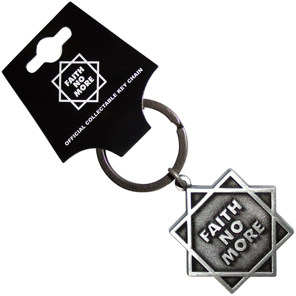 FAITH NO MORE - Schlüsselanhänger: Star Logo - COOCOO.at - Dein Merch Shop aus Österreich
