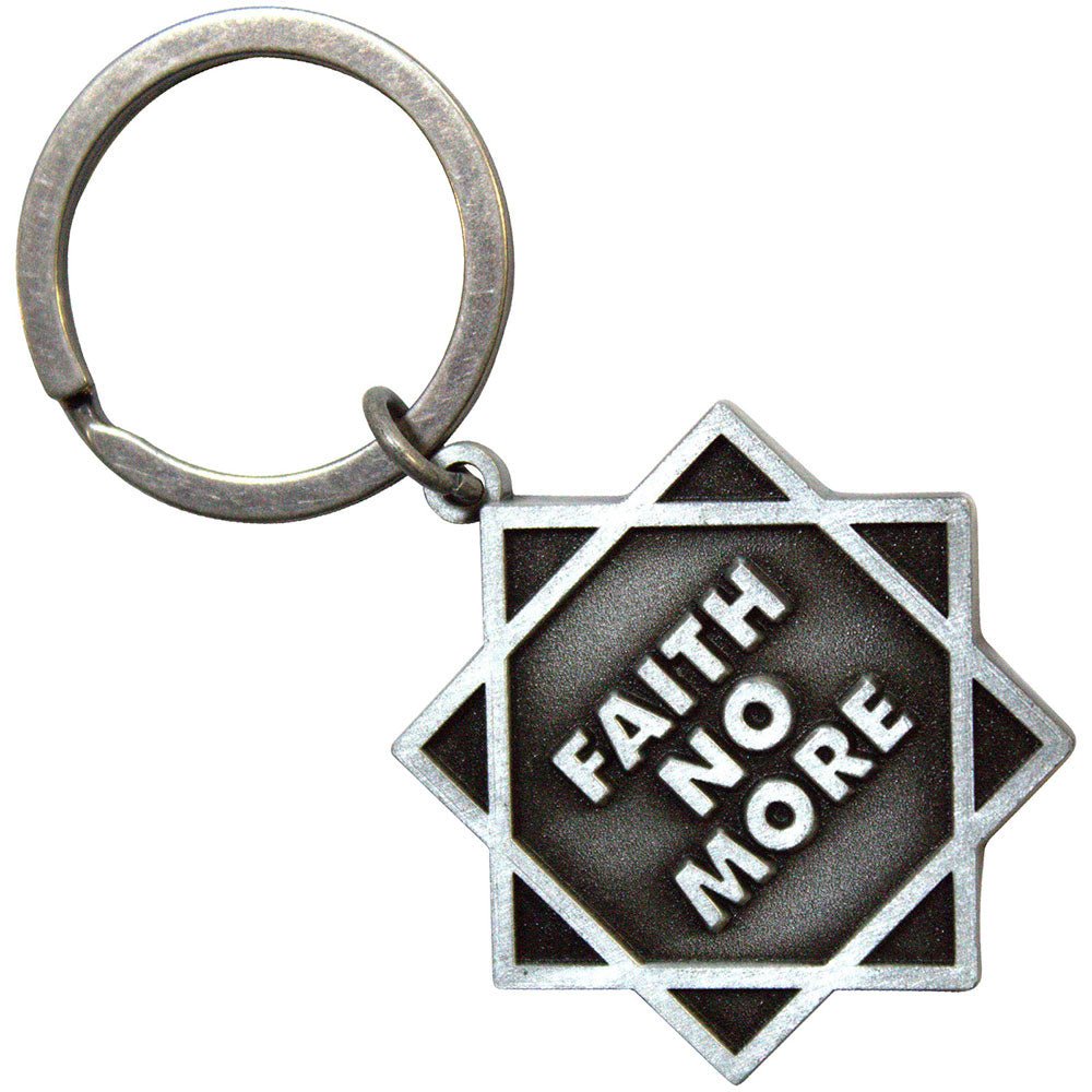 FAITH NO MORE - Schlüsselanhänger: Star Logo - COOCOO.at - Dein Merch Shop aus Österreich