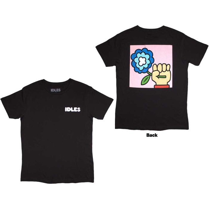 IDLES - Band T-Shirt: Cartoon Flower - Band Merchandise - Bandshirt -Band Merch - Official Merchandise