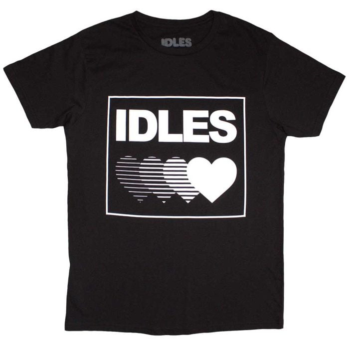 IDLES - Band T-Shirt: Gradient Heart - Band Merchandise - Bandshirt - Band Merch - Official Merchandise