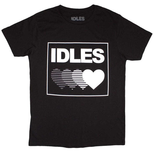 IDLES - Band T-Shirt: Gradient Heart - COOCOO.at - Dein Merch Shop aus Österreich