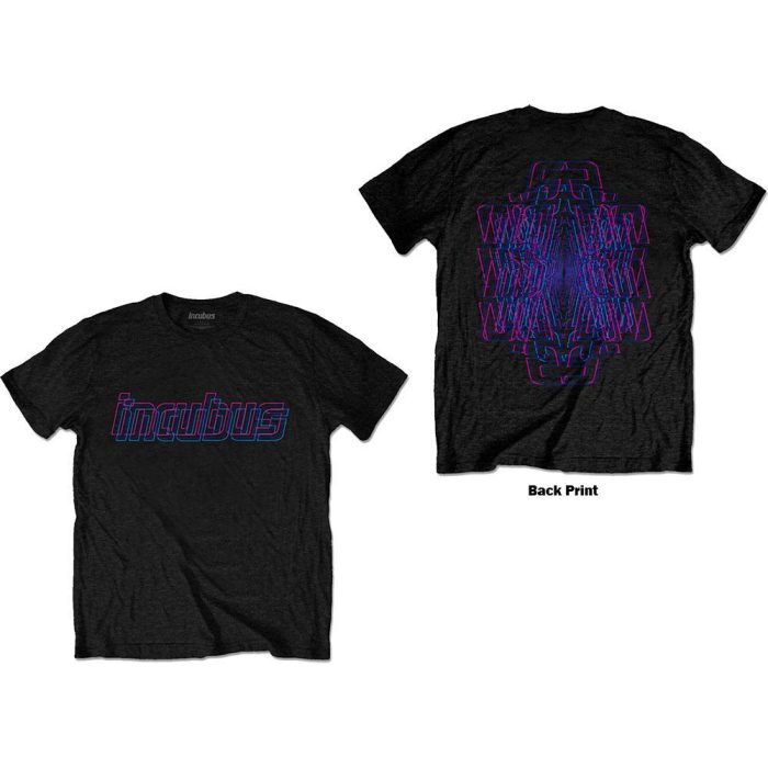 INCUBUS - Band T-Shirt: Trippy Neon - Band Merchandise - Bandshirt - Official Merchandise - Merch Shirt