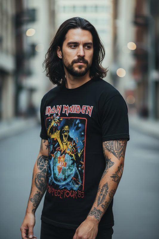 IRON MAIDEN - Band T-Shirt: TOUR '83