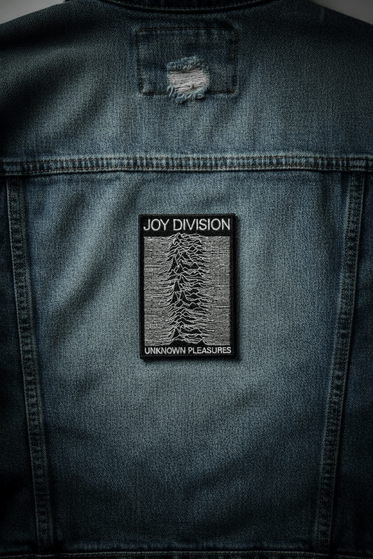 JOY DIVISION - Band Merch Patch: Unknown Pleasures - COOCOO.at - Dein Merch Shop aus Österreich