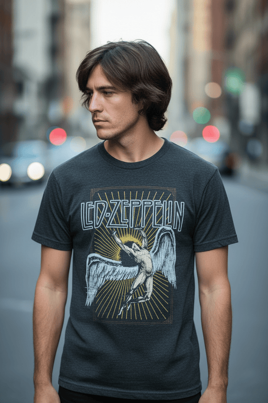LED ZEPPELIN - Band T-Shirt: Icarus - COOCOO.at - Dein Merch Shop aus Österreich