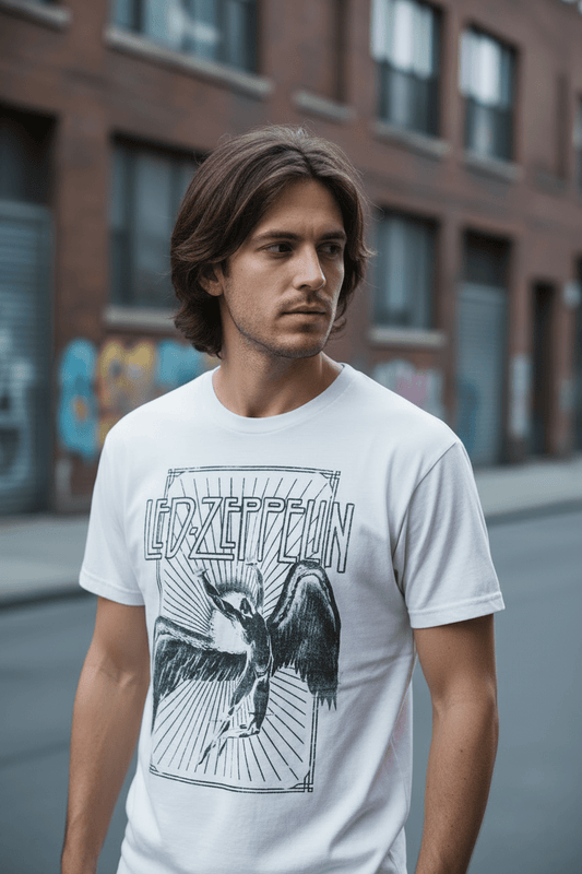 LED ZEPPELIN - Band T-Shirt: ICARUS BURST - COOCOO.at - Dein Merch Shop aus Österreich