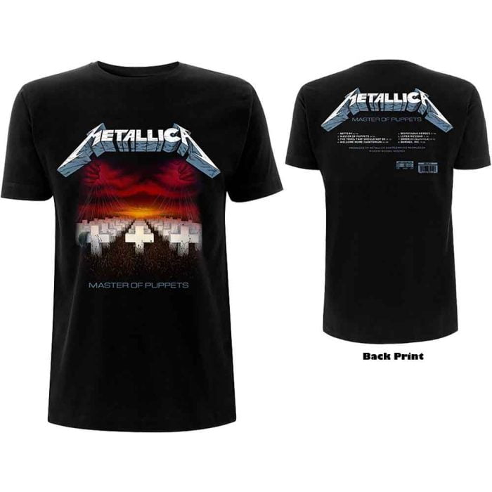 METALLICA - Band T-Shirt: Master Backside - COOCOO.at - Dein Merch Shop aus Österreich