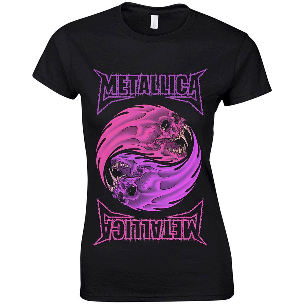 METALLICA - Ladies Band T-Shirt: YIN YAN - COOCOO.at - Dein Merch Shop aus Österreich