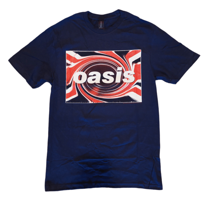 OASIS - Band T-Shirt: Logo Jack - COOCOO.at - Dein Merch Shop aus Österreich