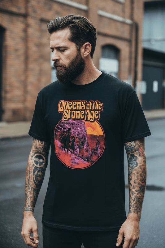 QUEENS OF THE STONE AGE – Band T-Shirt: HELL RIDE - COOCOO.at - Dein Merch Shop aus Österreich