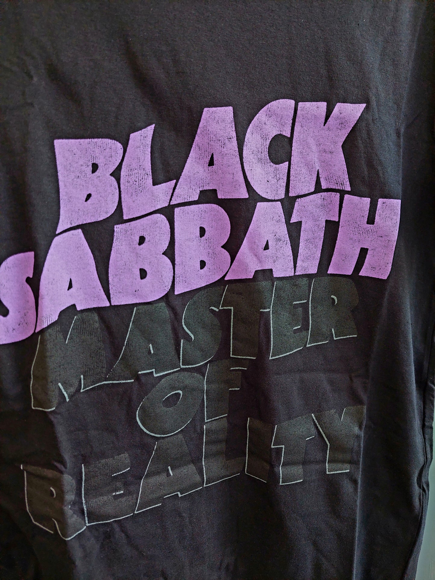 BLACK SABBATH - Band T-Shirt: Masters of Reality Backprint