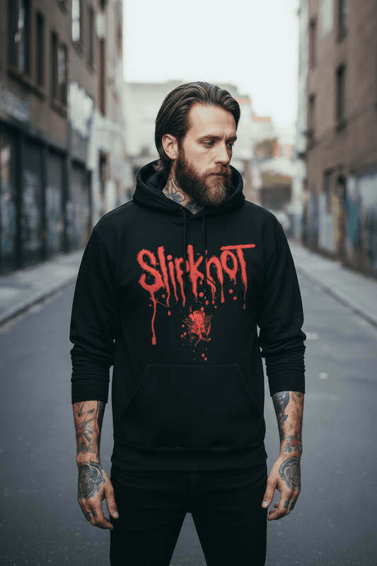 SLIPKNOT - Band Hoodie: SPLATTER - COOCOO.at - Dein Merch Shop aus Österreich
