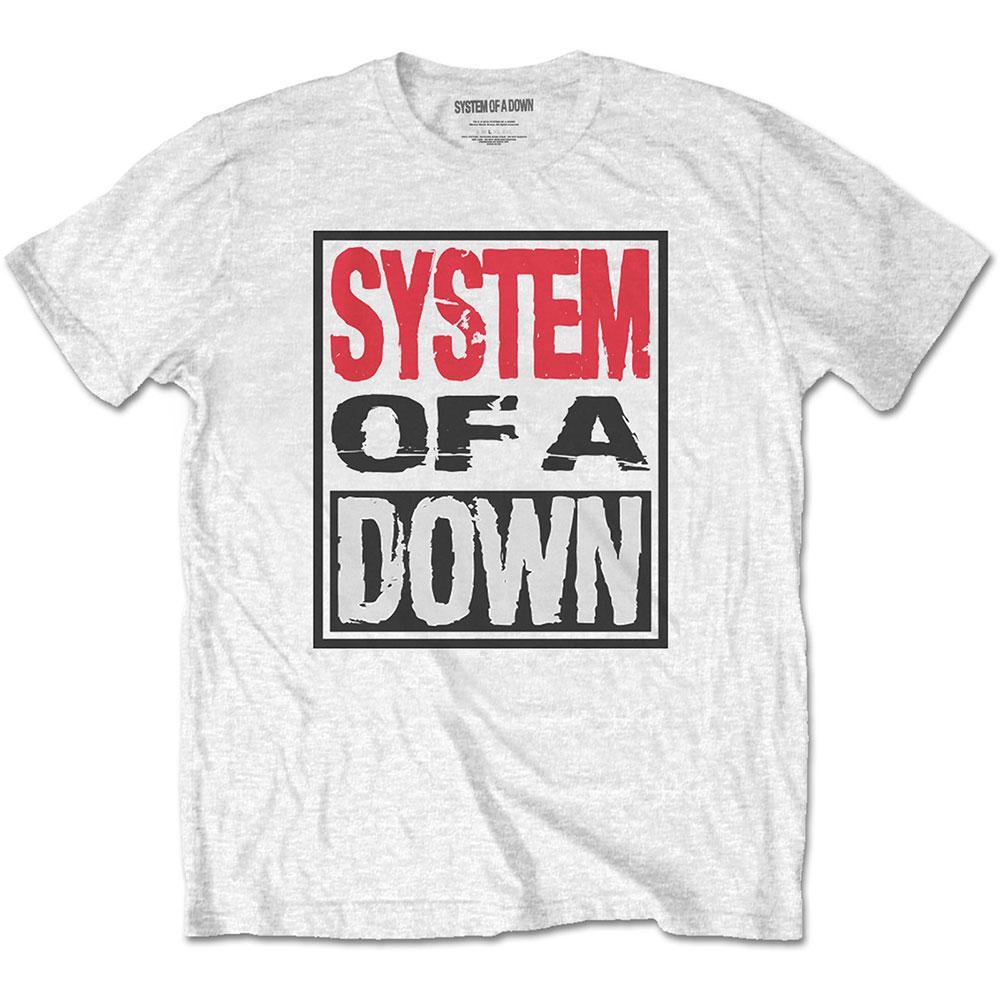 SYSTEM OF A DOWN - Band T-Shirt: TRIPLE BOX - COOCOO.at - Dein Merch Shop aus Österreich