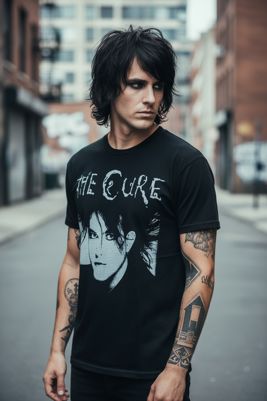 THE CURE - Band T-Shirt: ROBERT ILLUSTRATION