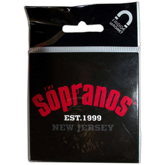 THE SOPRANOS - Kühlschrank Magnet: Collegiate Logo (LOS) - COOCOO.at - Dein Merch Shop aus Österreich