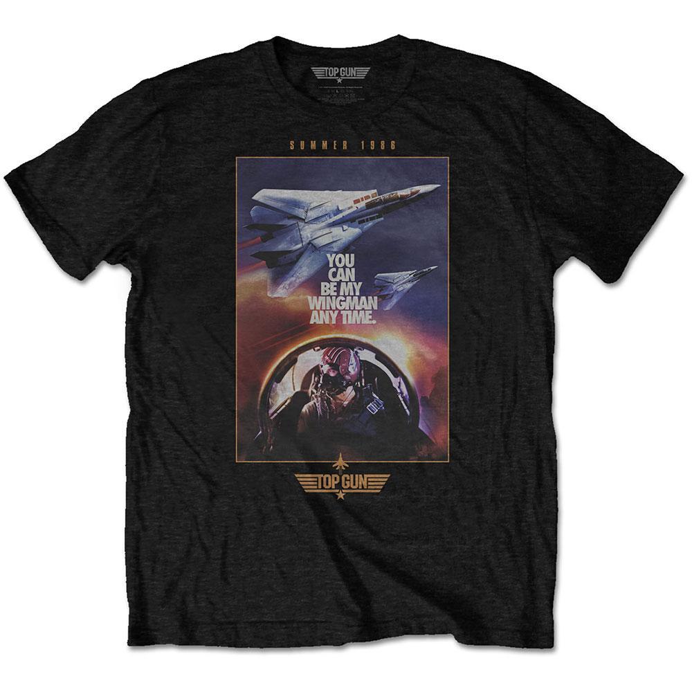 TOP GUN - Merch T-Shirt: WINGMAN POSTER - COOCOO.at - Dein Merch Shop aus Österreich