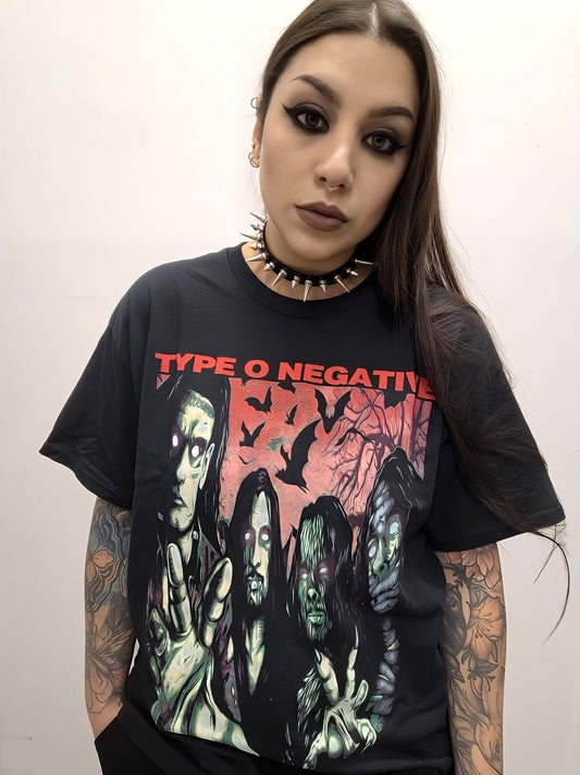 TYPE O NEGATIVE - Band T-Shirt: Halloween - COOCOO.at - Dein Merch Shop aus Österreich