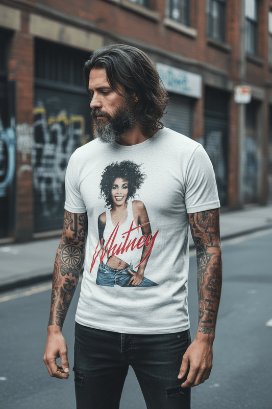 WHITNEY HOUSTON - Merch T-Shirt: Wanna Dance - COOCOO.at - Dein Merch Shop aus Österreich