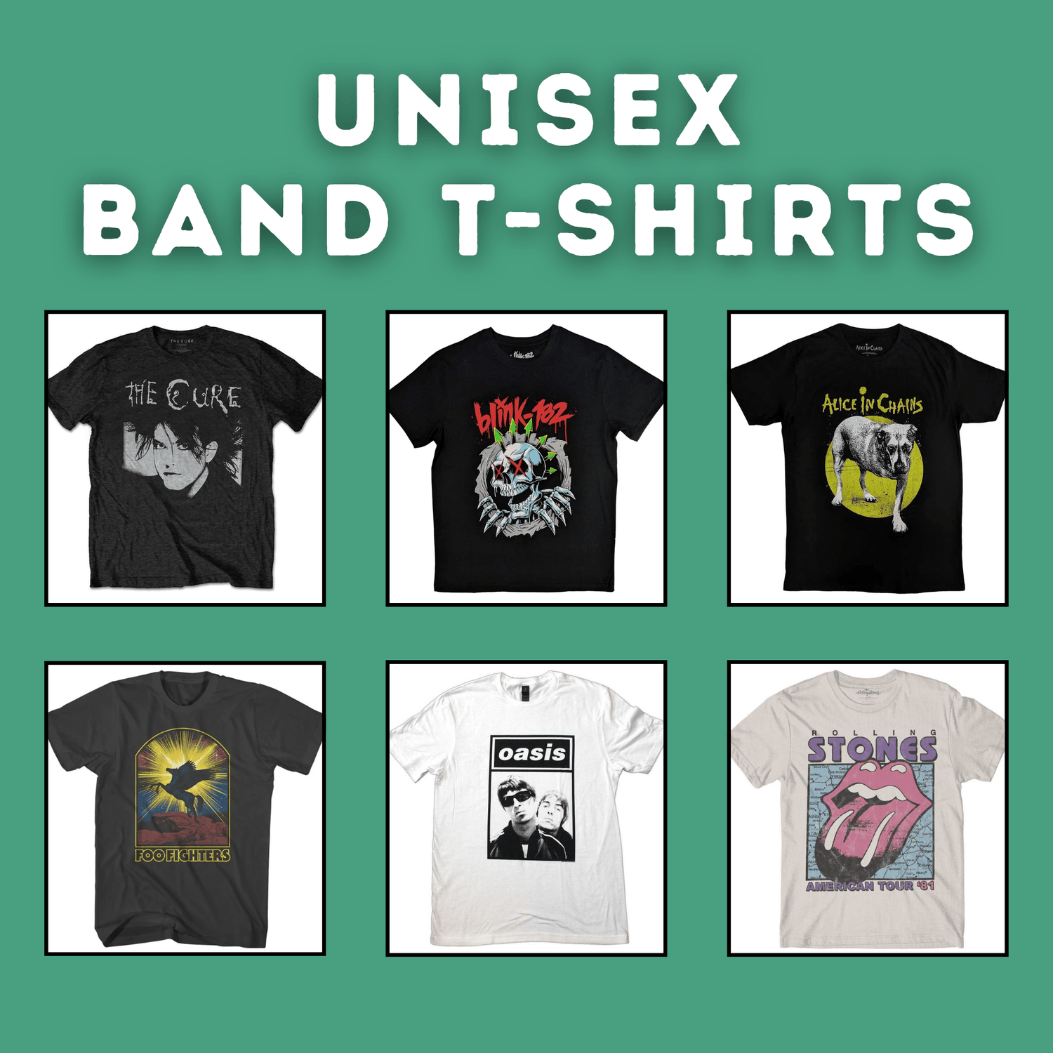 Musik & Band T-Shirts - COOCOO.at - Dein Merch Shop aus Österreich