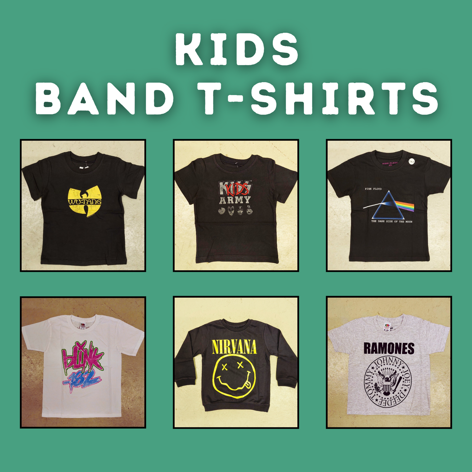 Musik & Bands Kids T-Shirts