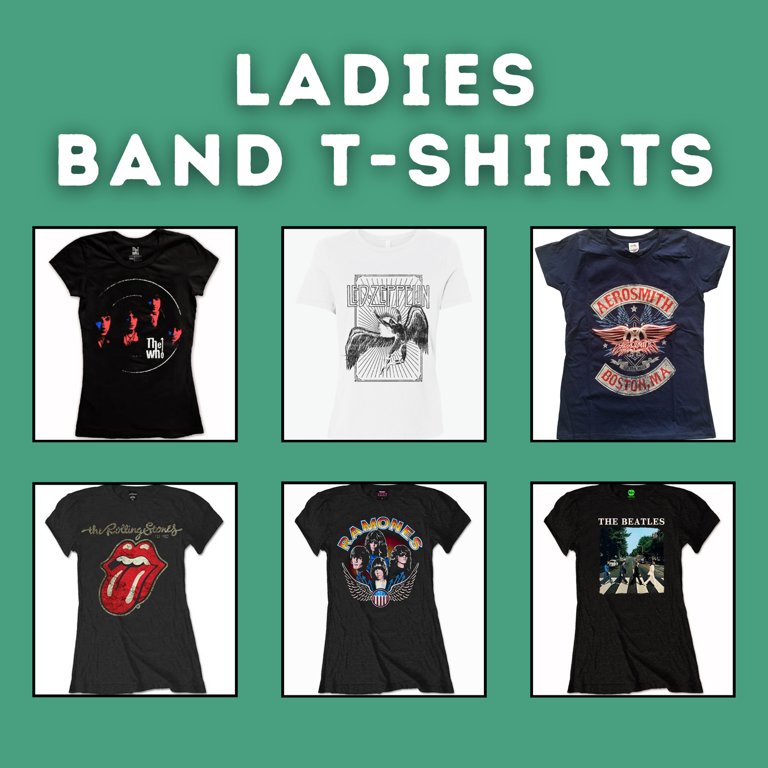 Musik & Band Ladies T-Shirts